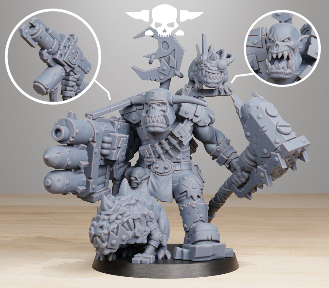 Ork Proxy miniatures